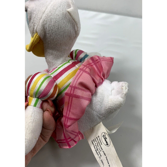 Disney Daisy Duck Pink Bow Plush Stuffed Animal Toy‎ - Picture 10 of 11